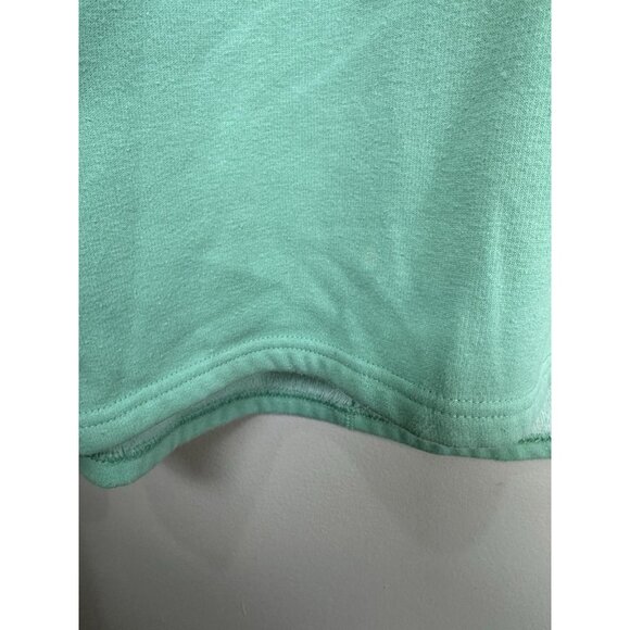 Kerrits Fleece Quarter Zip Size Large ? Mint Navy Pullover Equestrian Horse - Picture 5 of 8